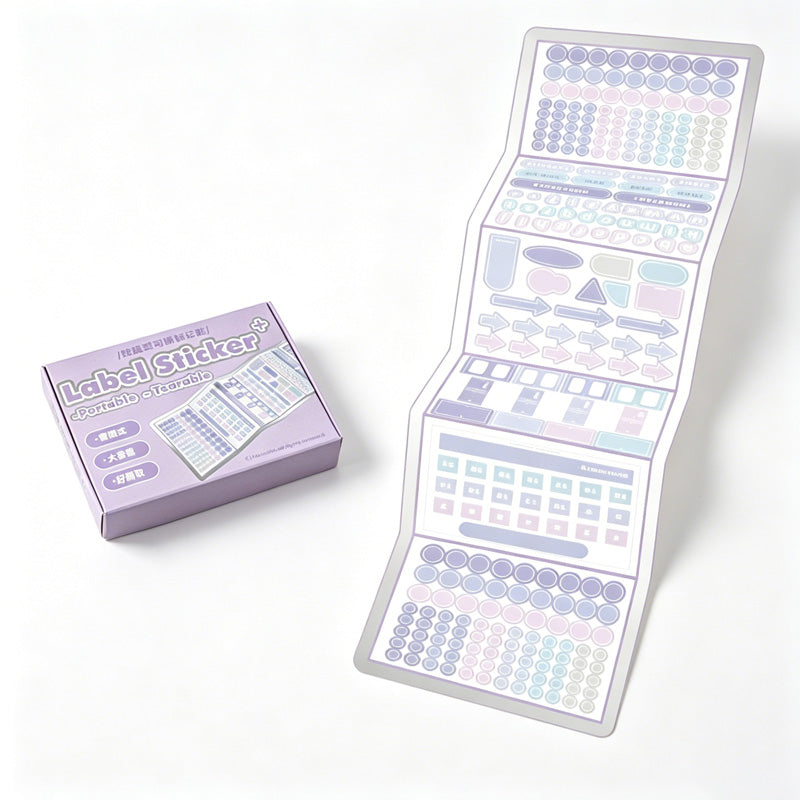 Portable Icon Sticker Set