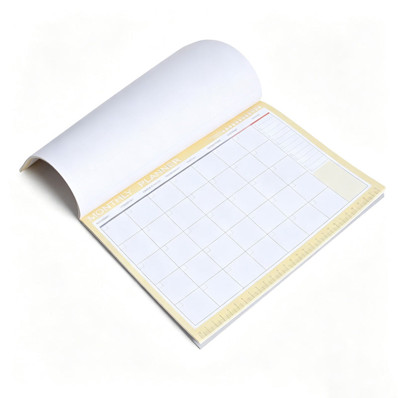 Tear Off Monthly Planner Notepad