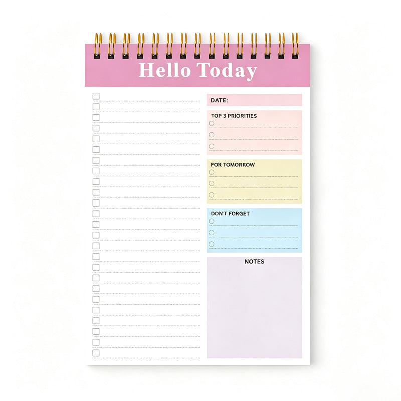 Hello Today Daily Planner