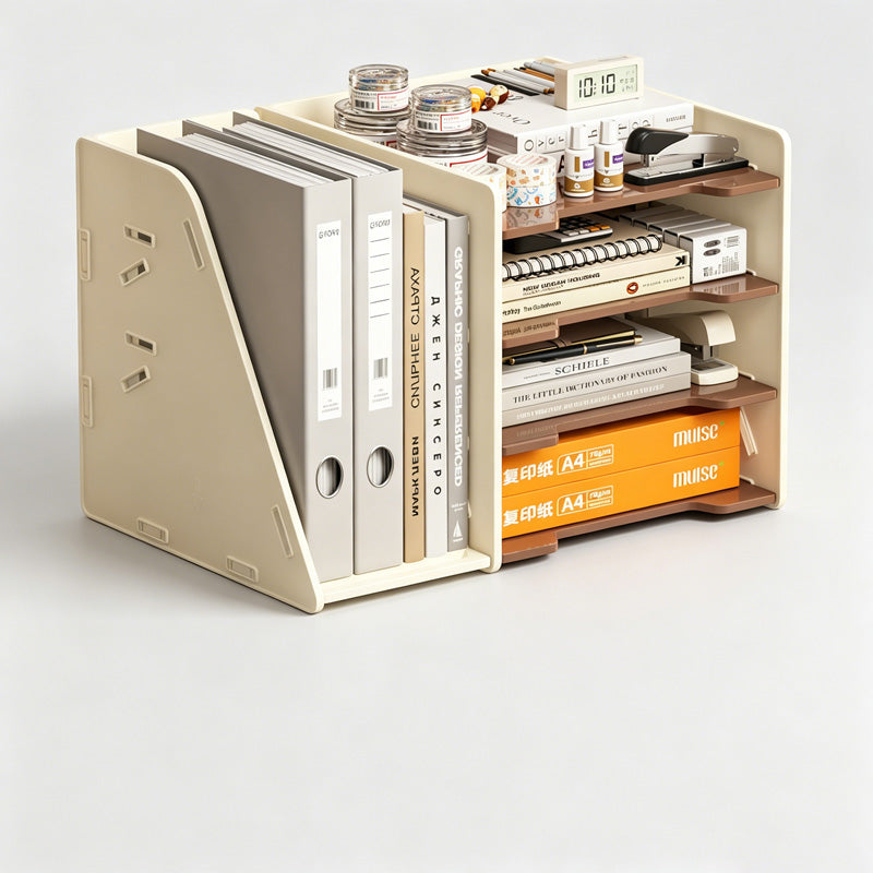 Multi-Layer Adjustable Desktop Storage Box