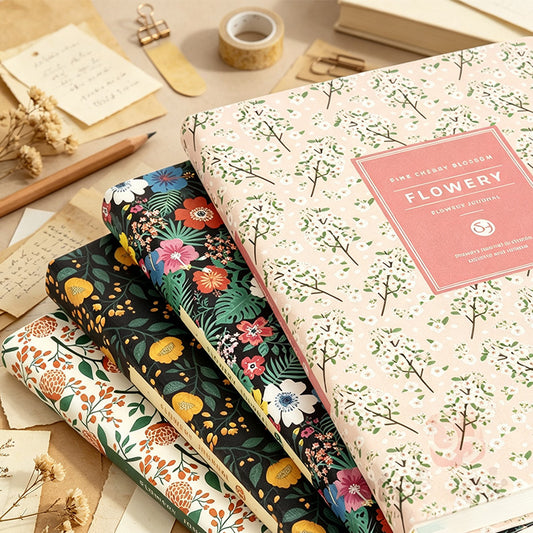 Floral Weekly Planner Notebook
