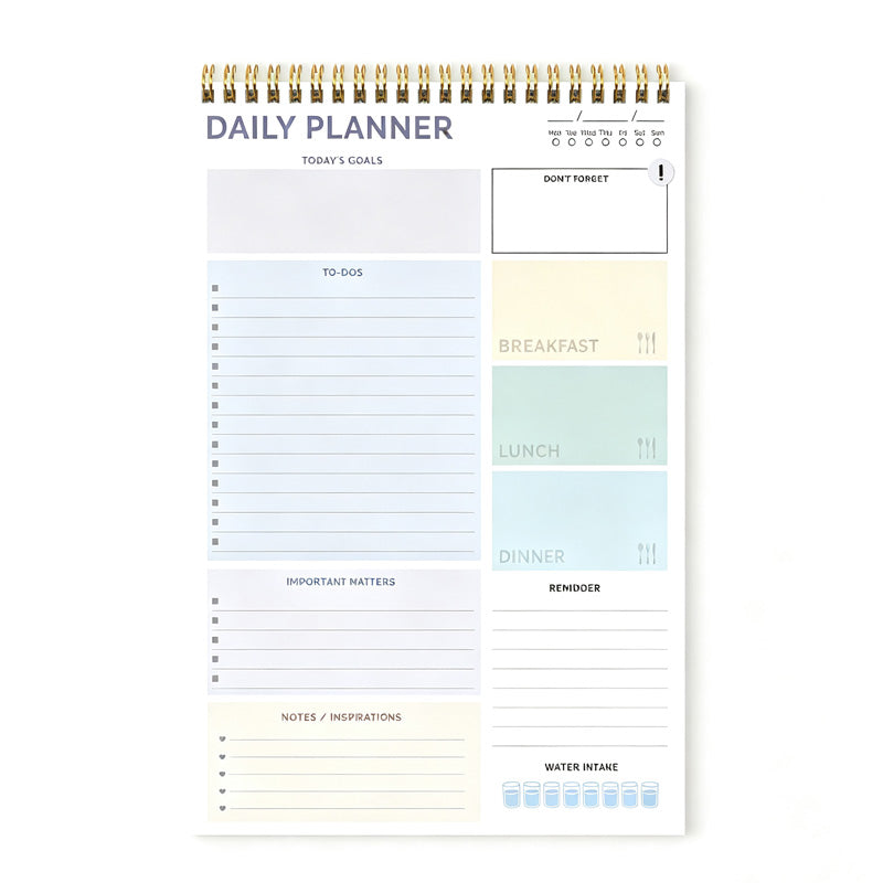 Daily Planner Memo Notepad