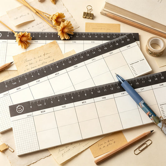 Tear Off Horizontal Weekly Planner