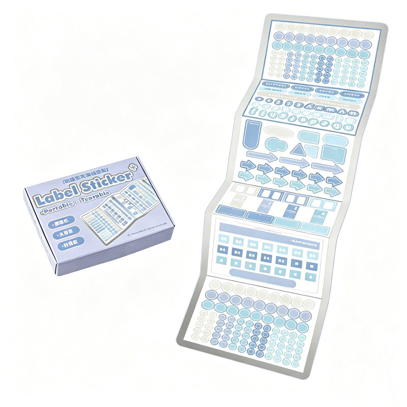 Portable Icon Sticker Set