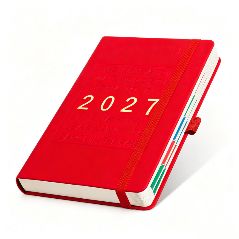 A5 2027 PU Daily Planner