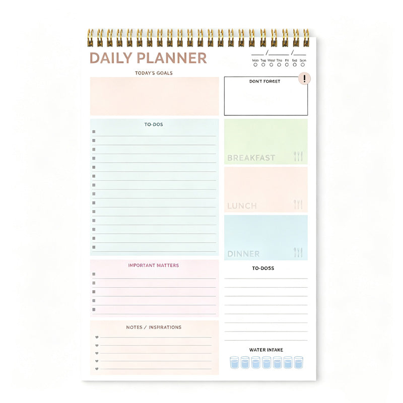 Daily Planner Memo Notepad