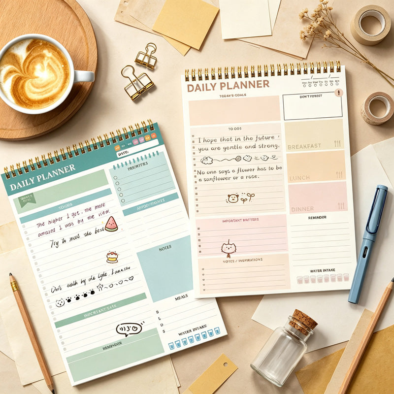 Daily Planner Memo Notepad
