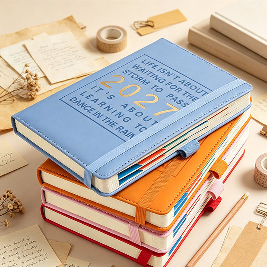 A5 2027 PU Daily Planner
