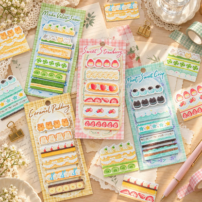 Patisserie Die-Cut Sticky Index Tabs