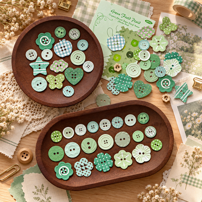 Button Collector Relief Stickers