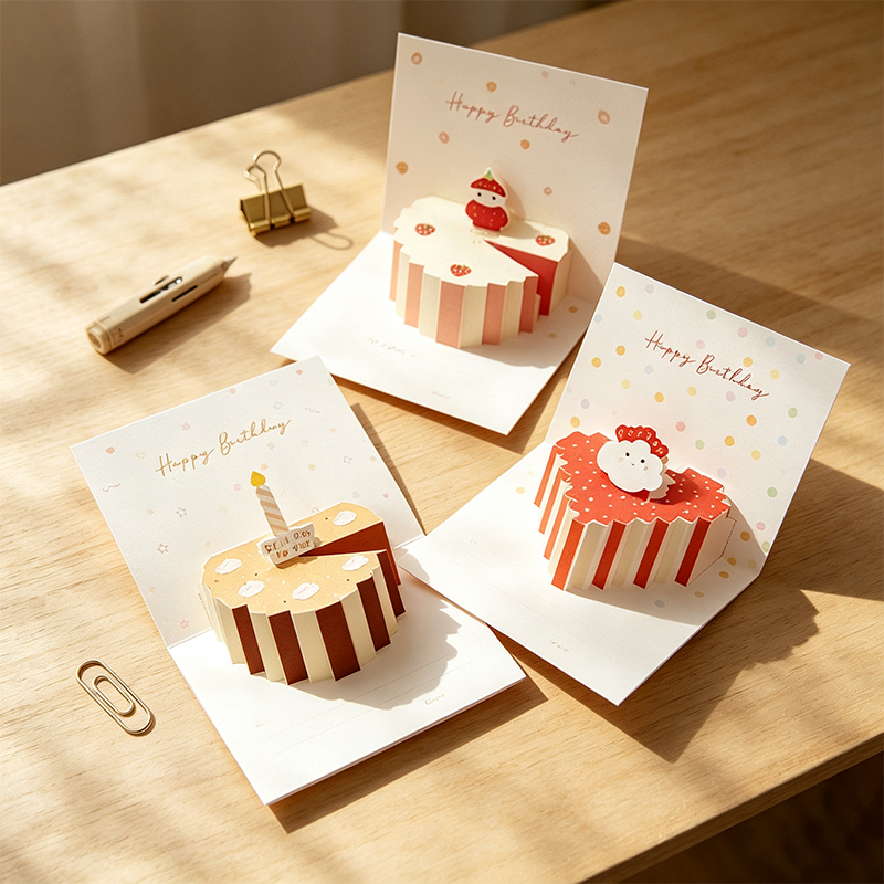 Sweet Wishes Pop Up Birthday Card