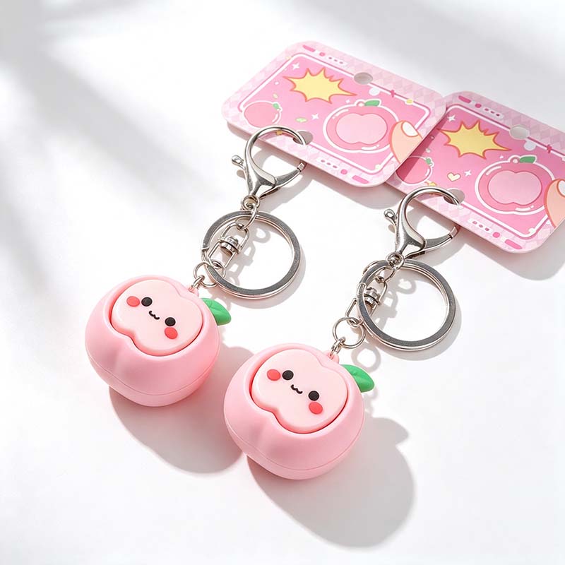 Mini Apple Squeeze Keychain