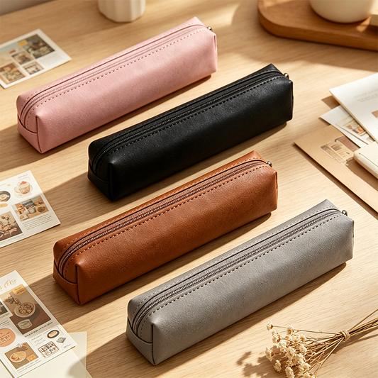 Minimalist PU Pencil Case