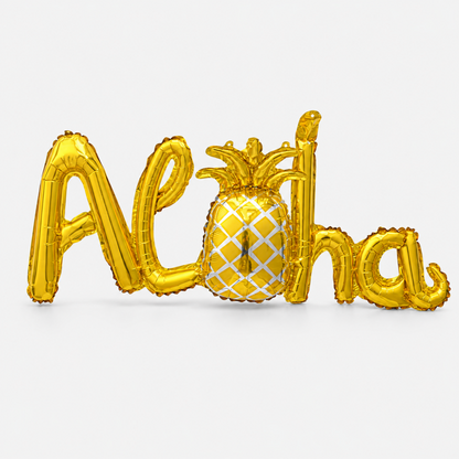 Tropical Summer Foil Balloon Collection – Pack of 50