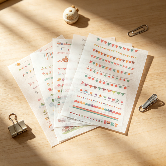 Cute Divider Line Sticker Set Sticker Sheet