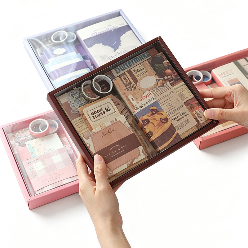 A6 Journal And Sticker Gift Box