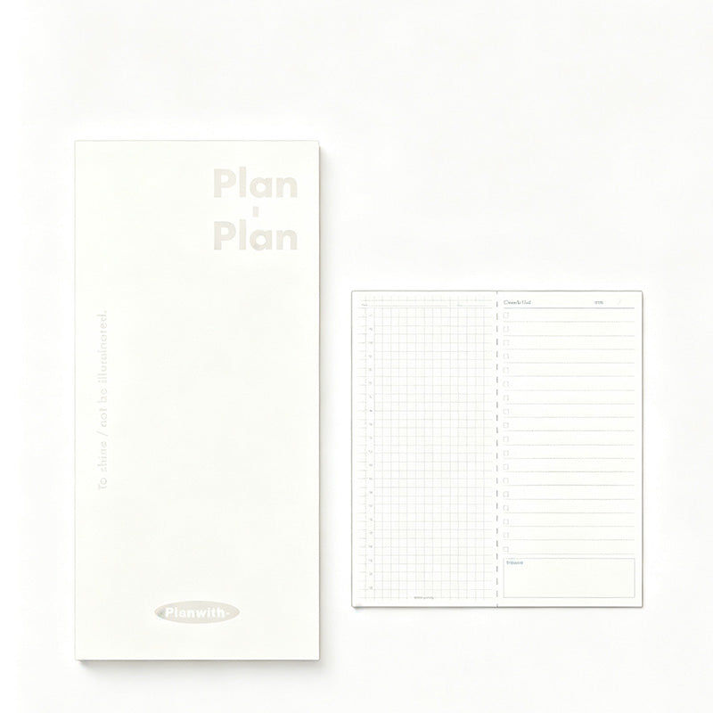 Plan Plan Slim To Do Notebook