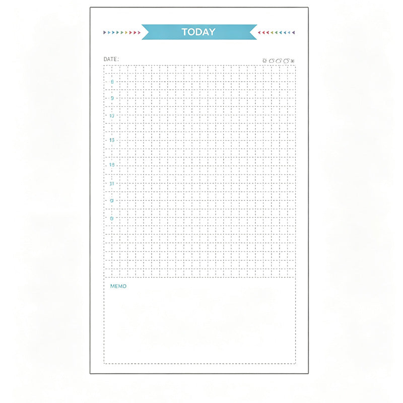 A6 Personal 6 Ring Planner Paper Inserts
