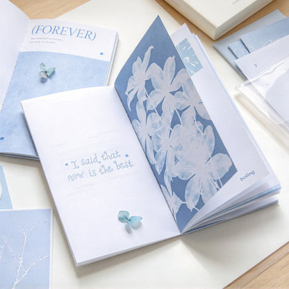 A6 Slim Stitched Journal with Kraft and Glassine Pages
