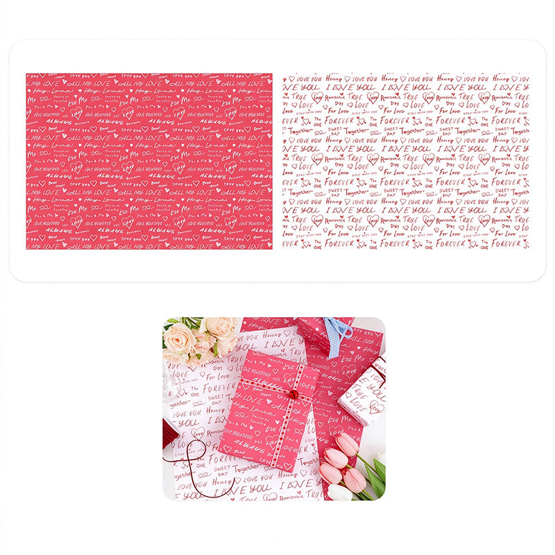 Love Lettering Wrapping Paper