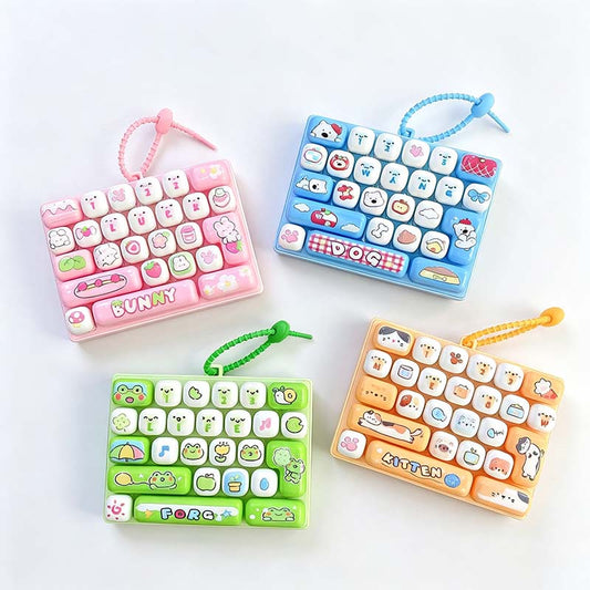 Animal Diary 26 Key Fidget Keychain