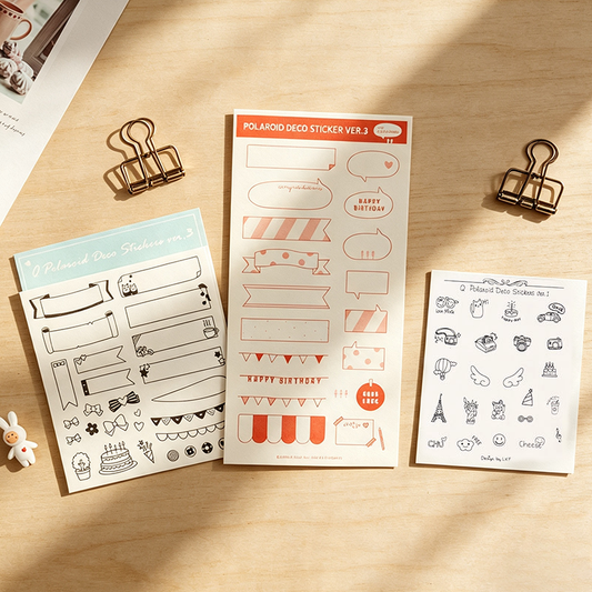 Speech Bubble & Label Sticker Set Sticker Sheet
