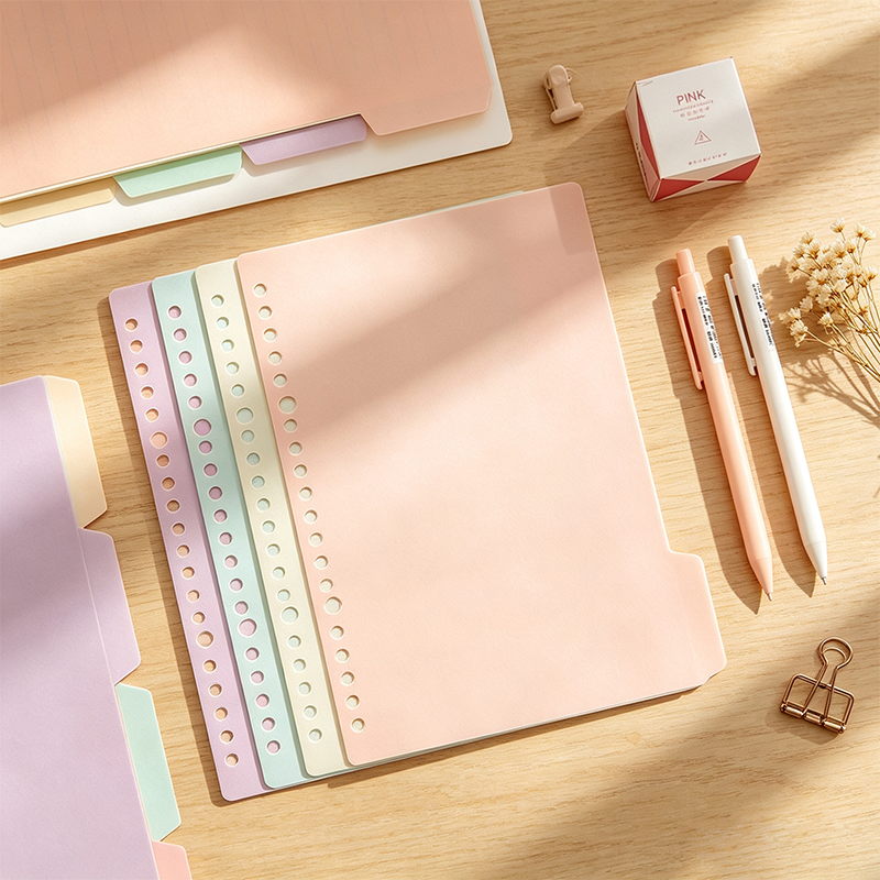 Rainbow Tab Loose Leaf Divider
