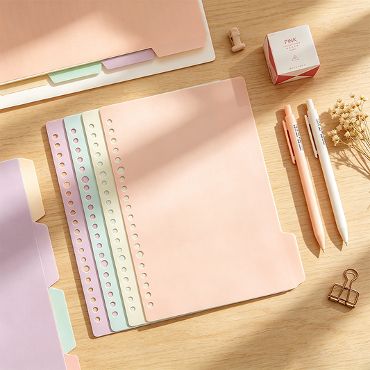 Rainbow Tab Loose Leaf Divider