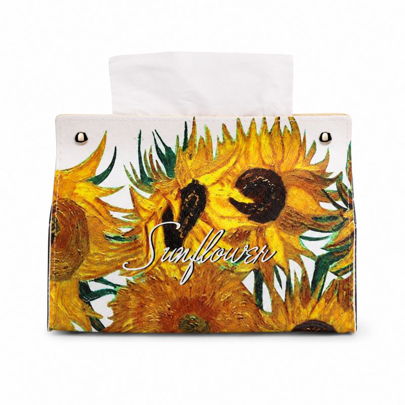 Artist PU Leather Tissue Holder