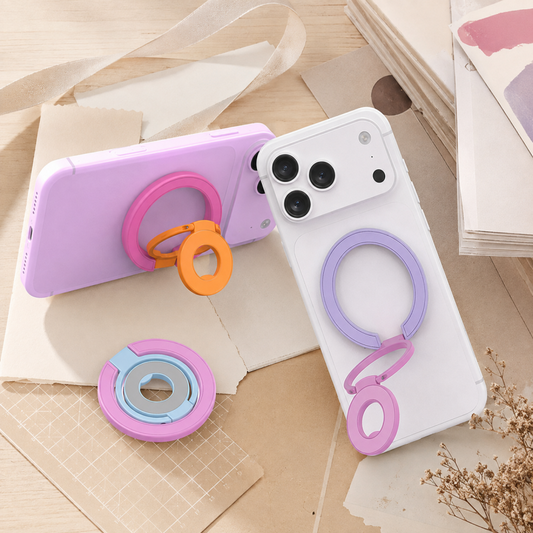 Flexible Magnetic Ring Stand for Phone