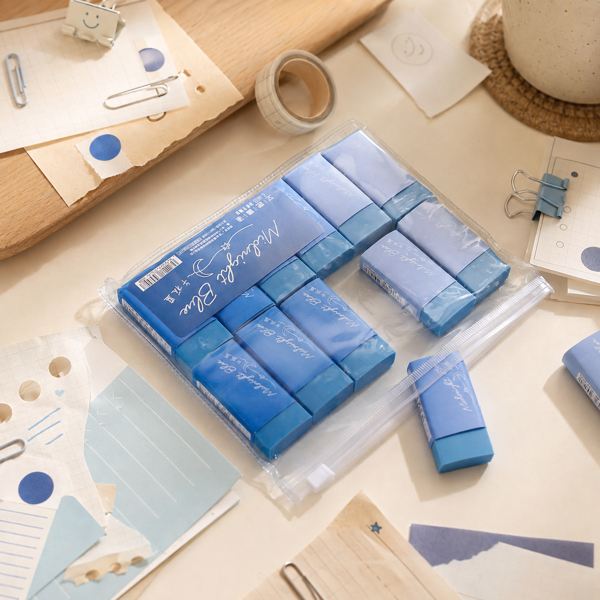 Gradient Block Eraser Set