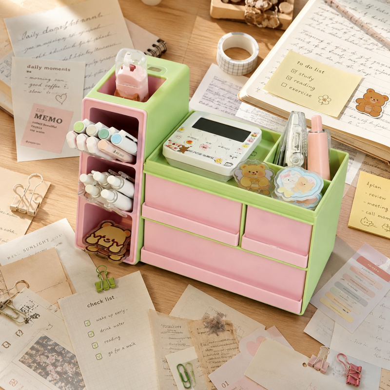 House Shape Desk Storage Box