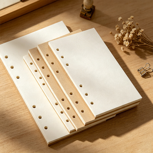 A6 Kraft Binder Refill Paper