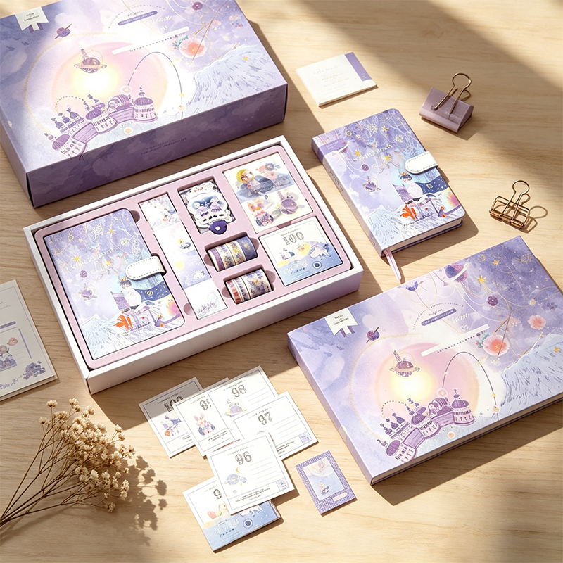 Kawaii Notebook Journal Gift Set