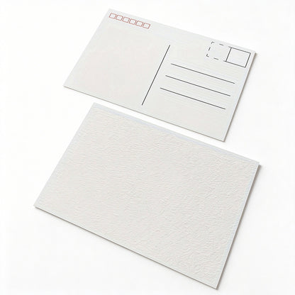 Blank Watercolor Postcards for DIY Painting