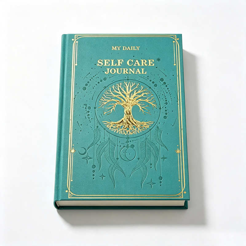 Self Care Celestial Daily Journal Notebook