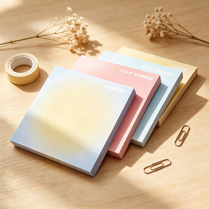 Pastel Gradient Sticky Note Pad