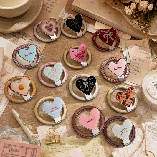 Magnetic Heart Shape Ring Stand for Phone