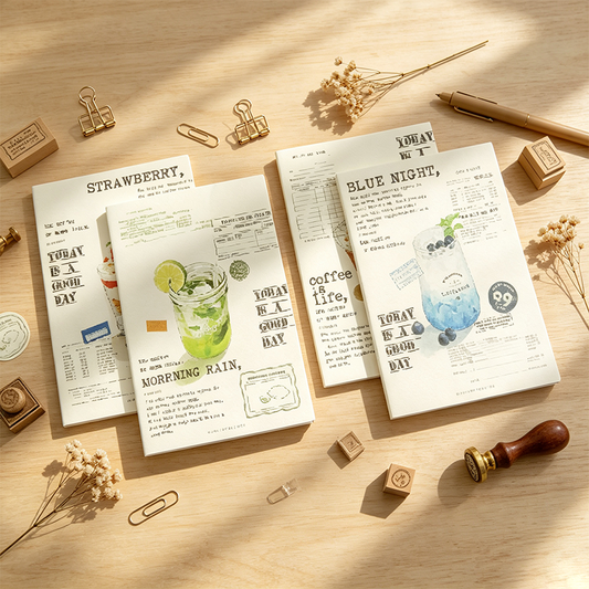Food Diary Illustrated Pocket Notebook