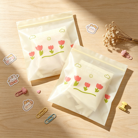 Tulip Smile Zip Treat Bags