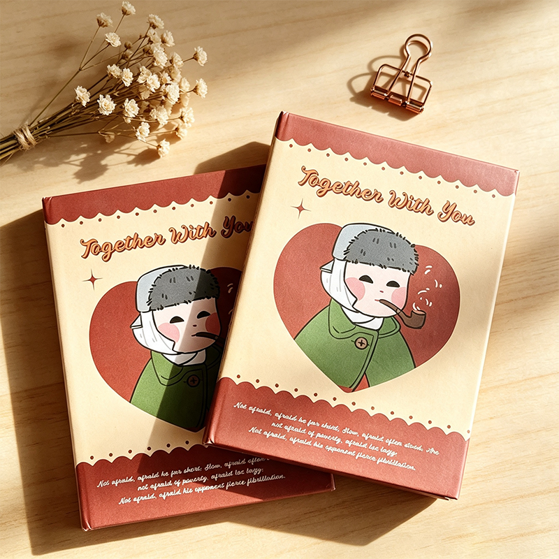 Retro Portrait Pocket Notebook