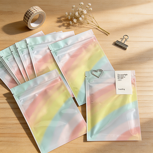 Rainbow Self Seal Gift Bags