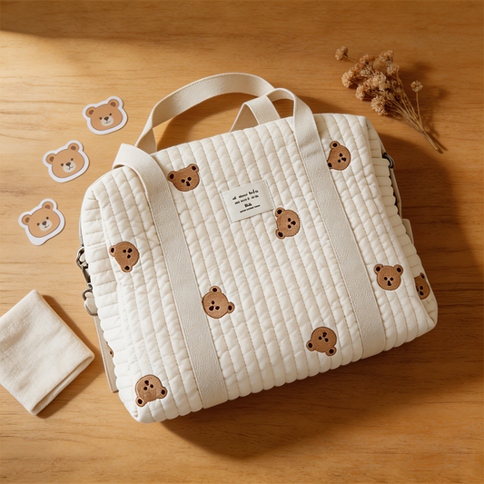 Embroidered Nursery Organizer Bag