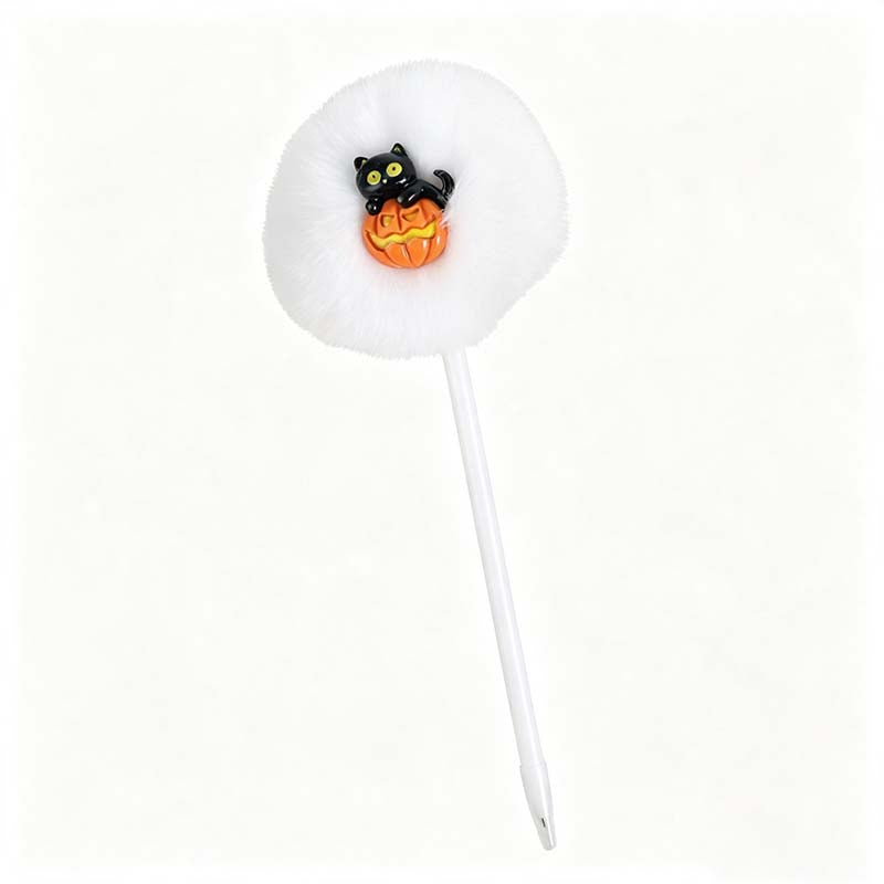 Halloween Lollipop Plush Topper Gel Pen