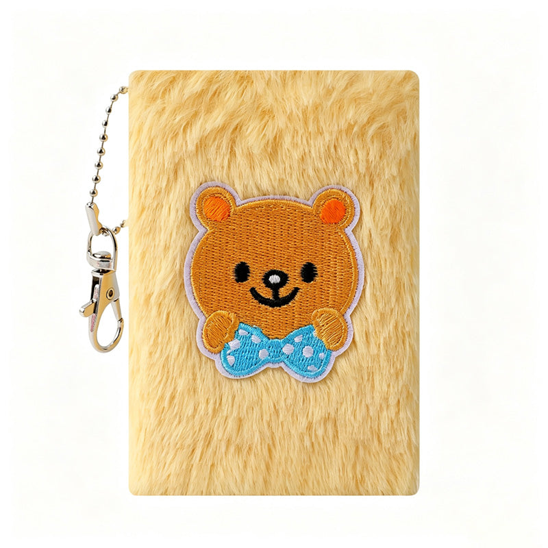 Plush Keychain Pocket Memo Pad