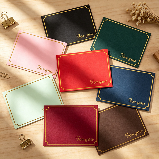 Foil Border Mini Envelope Set
