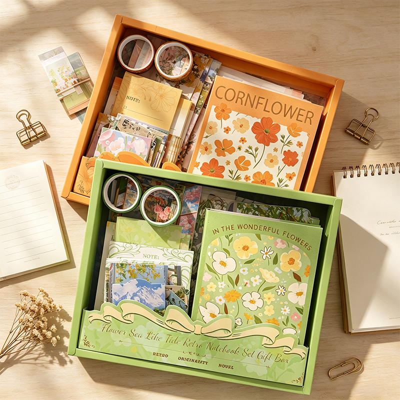 Storybook Collage Journaling Gift Box