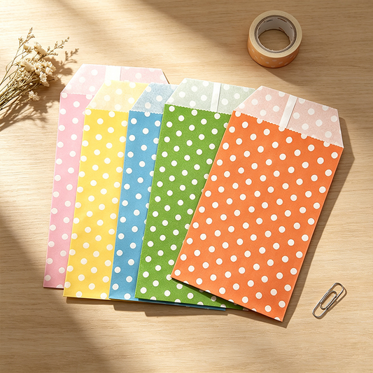 Polka Dot Color Small Gift Bags