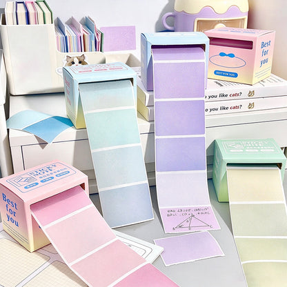 Gradient Glitter Pull-Out Sticky Note Roll  (Sticky Notes (MK2TCCT6Z11UL27))