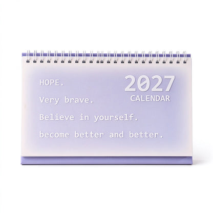 2027 Motivational Desk Calendar